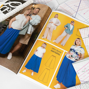 Журнал с выкройками для шитья Ya Sew №25 Коллекция Size+ фото