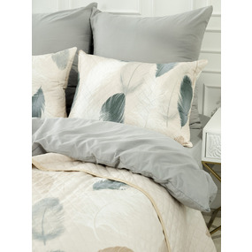 Чехол декоративный VT для подушки с молнией, ультрастеп DJL7047 50/70 см в упаковке 2 шт фото