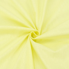 Бязь гладкокрашеная 120гр/м2 220 см на отрез цвет нежно-лимонный фото