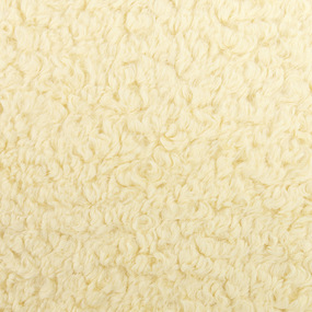 Мех Тедди на отрез №8 цвет молочный лимон фото
