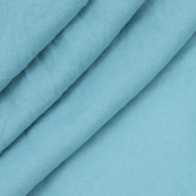 Микрофибра с эффектом персика 220 см 15-5209 цвет голубой фото