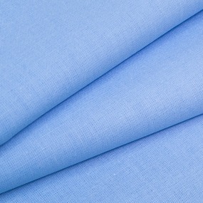 Ткань на отрез бязь ГОСТ Шуя 150 см 12410 цвет голубой 1 фото