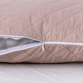 Чехол декоративный для подушки с молнией, ультрастеп 112 45/45 см фото