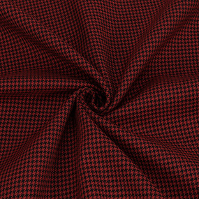 Рубашечная ткань на отрез №1 Лапка цвет красный фото