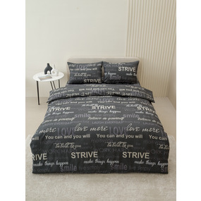 Постельное белье VT из полисатина 5044 2-х сп с евро простыней с наволочками 50х70 фото