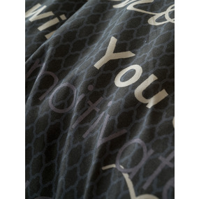 Постельное белье VT из полисатина 5044 2-х сп с евро простыней с наволочками 50х70 фото