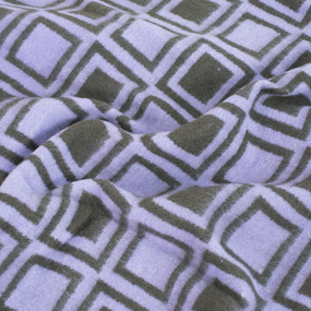 Одеяло полушерсть 500 гр/м2 цвет сиреневый 190/200 см фото