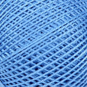 Нитки для вязания Ирис 100% хлопок 25 гр 150 м цвет 2608 голубой фото