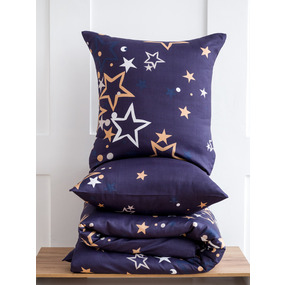 Постельное белье VT из полисатина DA-05 2-х сп с евро простыней с наволочками 70/70 фото