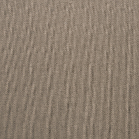 Ткань на отрез футер 3-х нитка компакт пенье начес цвет светло-коричневый фото