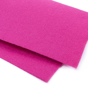 Фетр листовой мягкий IDEAL 1 мм 20х30 см FLT-S1 упаковка 10 листов цвет 609 ярко-розовый фото