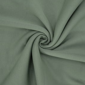 Ткань на отрез футер 3-х нитка компакт пенье начес цвет светло-зеленый фото