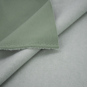 Ткань на отрез футер 3-х нитка компакт пенье начес цвет светло-зеленый фото