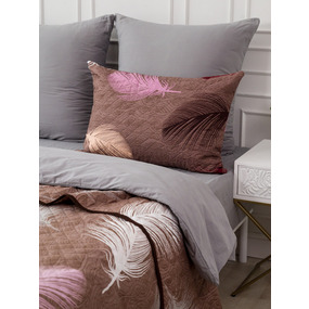 Чехол декоративный VT для подушки с молнией, ультрастеп 4236 50/70 см в упаковке 2 шт фото