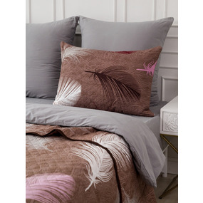 Чехол декоративный VT для подушки с молнией, ультрастеп 4236 50/70 см в упаковке 2 шт фото