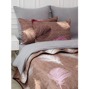 Чехол декоративный VT для подушки с молнией, ультрастеп 4236 50/70 см в упаковке 2 шт фото