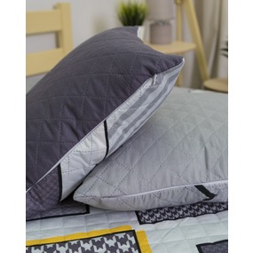 Чехол декоративный для подушки с молнией, ультрастеп 4341 45/45 см фото