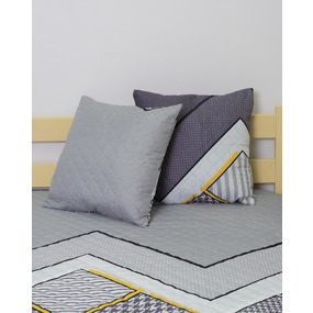 Чехол декоративный для подушки с молнией, ультрастеп 4341 45/45 см фото