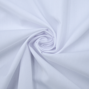 Рубашечная ткань на отрез 150 см цвет белый фото