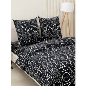 Постельное белье VT из полисатина 4239 2-х сп с евро простыней с наволочками 70х70 фото