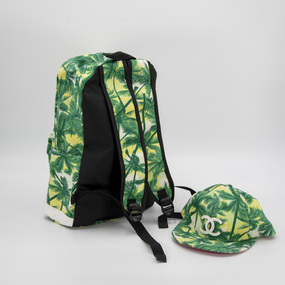 Школьный рюкзак + бейсболка Тропики фото