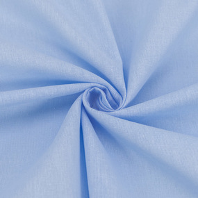Ткань на отрез бязь гладкокрашеная ГОСТ 150 см цвет светло-голубой фото
