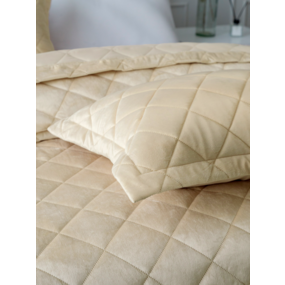 Покрывало VT велюр 260х240 + 2 нав 50х70 цвет 5018-39 фото