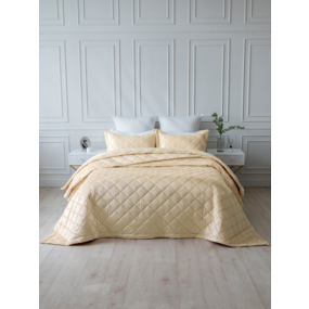 Покрывало VT велюр 260х240 + 2 нав 50х70 цвет 5018-39 фото