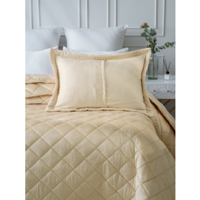 Покрывало VT велюр 260х240 + 2 нав 50х70 цвет 5018-39 фото