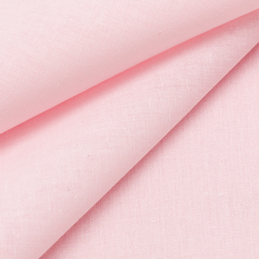 Ткань на отрез поплин гладкокрашеный 150 см цвет розовая конфета фото