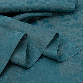 Портьерная ткань на отрез 150 см Мрамор 25 цвет ниагара фото