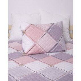 Чехол декоративный для подушки с молнией, ультрастеп 4111 50/70 см фото