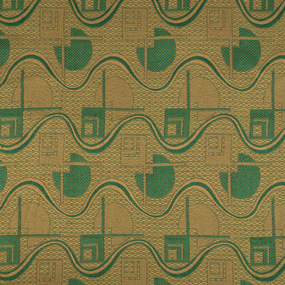 Ткань на отрез гобелен 150 см JB-110 цвет зеленый фото
