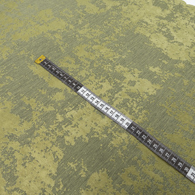 Портьерная ткань на отрез 150 см Мрамор 9 цвет олива фото