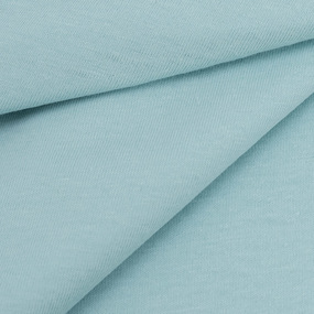 Ткань на отрез кулирка М-3083 цвет голубой фото
