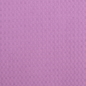 Ткань на отрез вафельное полотно гладкокрашенное 150 см 240 гр/м2 7х7 мм цвет 021 сиреневый фото