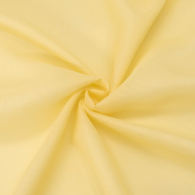 УЦЕНКА ткань на отрез Вуаль 300 см 52 цвет светло-желтый фото