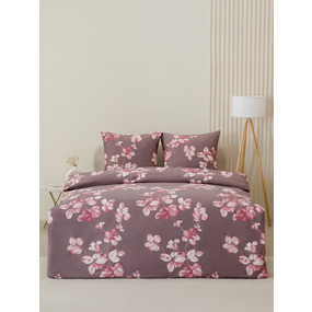 Постельное белье VT из полисатина 4115 2-х сп с евро простыней с наволочкой 70х70 фото