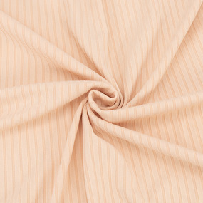 Ткань на отрез трикотаж лапша №12 цвет персиковый фото