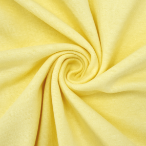Ткань на отрез рибана с лайкрой М-2013 цвет светло-желтый фото