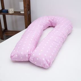 Подушка для беременных U-образная 1700/2 цвет розовый фото