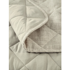 Покрывало VT Linen-look 260х240 + 2 нав 50х70 цвет 4 фото