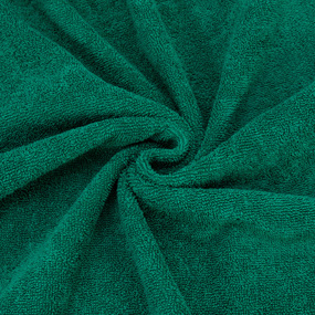 Ткань на отрез махровое полотно 150 см 390 гр/м2 цвет зеленый фото