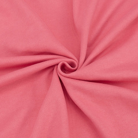 Ткань на отрез футер 2-х нитка диагональный F5 цвет розовый фото