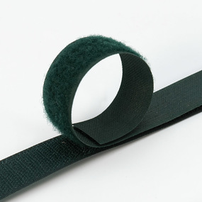 Лента-липучка 25 мм 1 м 057 цвет зеленый фото