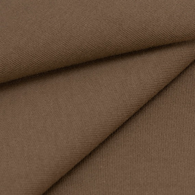 Ткань на отрез интерлок М-1110 цвет светло-коричневый фото