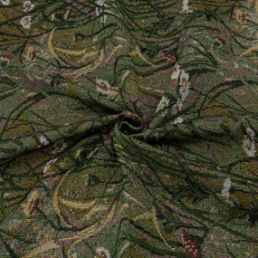 Ткань на отрез гобелен 150 см KS37 Луговые травы фото