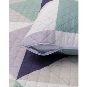 Чехол декоративный для подушки с молнией, ультрастеп 4004 45/45 см фото