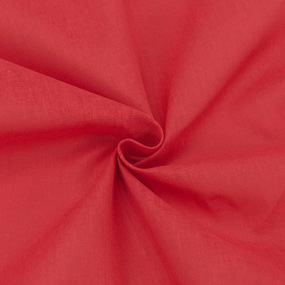 Ткань на отрез бязь гладкокрашеная 120 гр/м2 150 см цвет красный фото