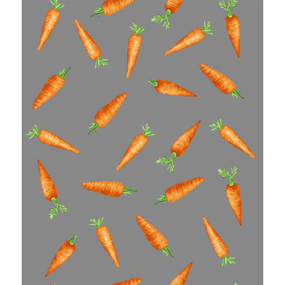 Полотно вафельное 50 см набивное арт 60 Тейково рис 29126 вид 3 Морковки фото